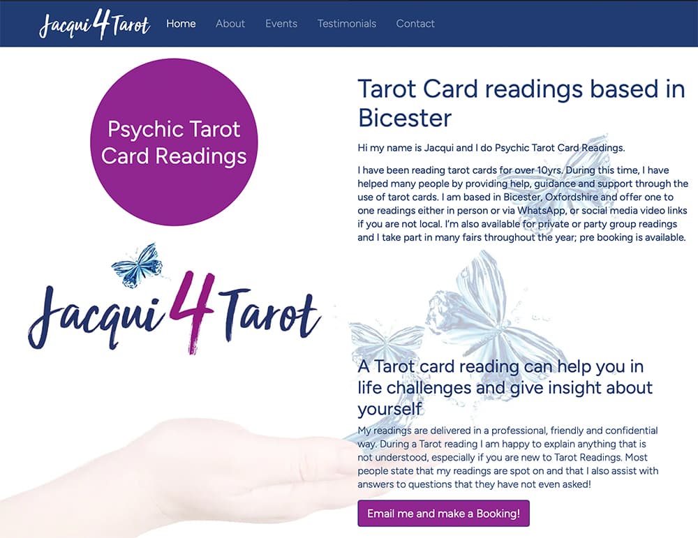 Jacqqui 4 Tarot, Bicester, Chinnor